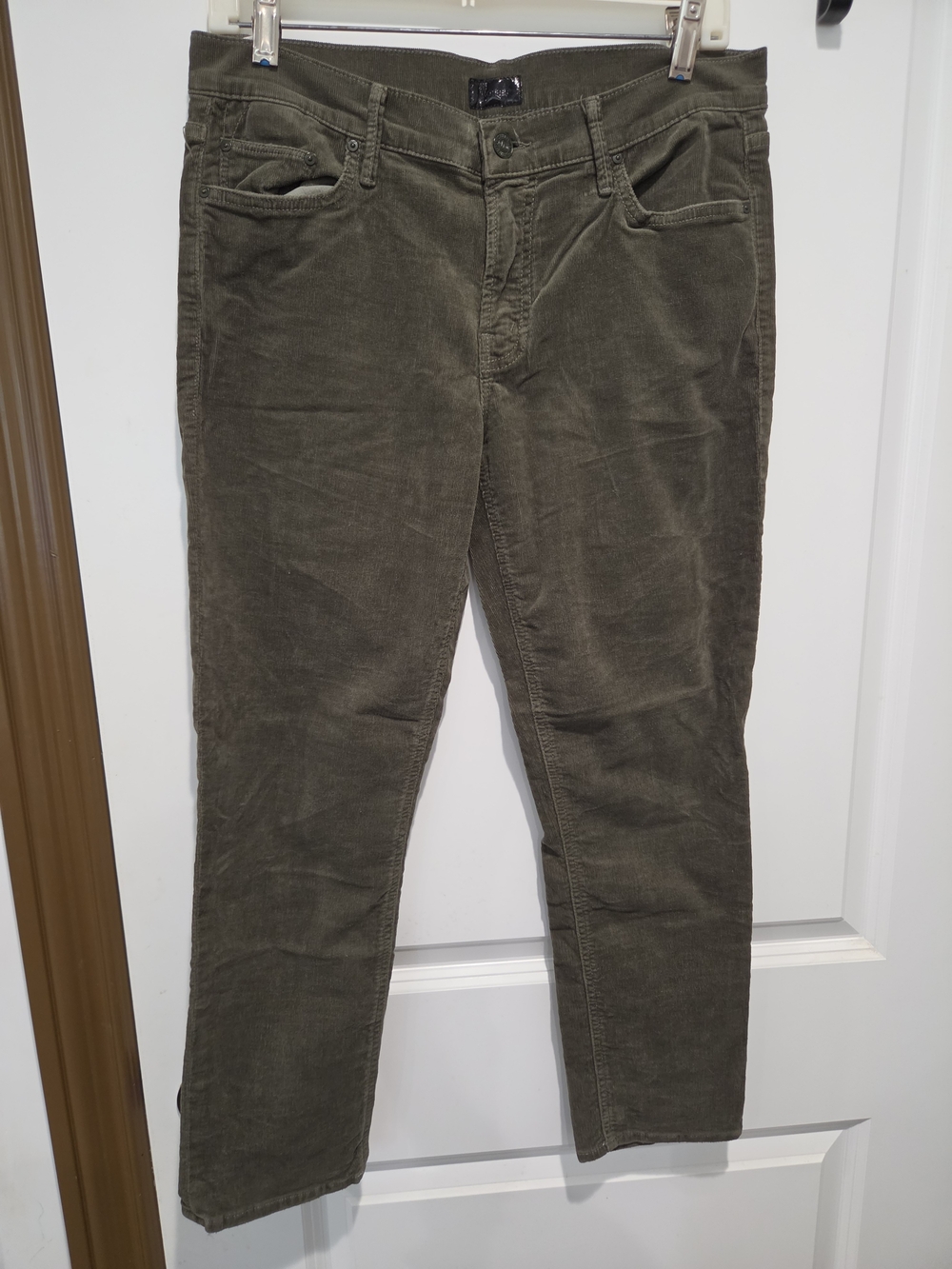 Olive Green Corduroy Pants